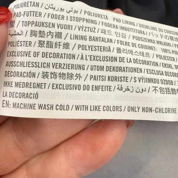 Abercrombie Fitch Crew Neck Black Bodysuit Women's Small Soft Stretch Keyhole - Picture 9 of 10